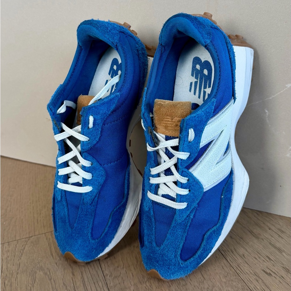 New Balance 327 Atlantic Blue Gum Sole